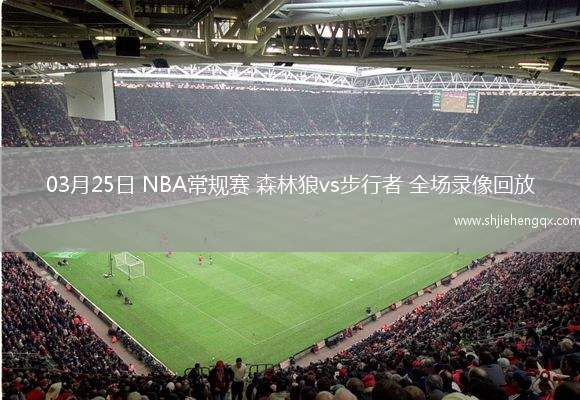 03月25日 NBA常规赛 森林狼vs步行者 全场录像回放